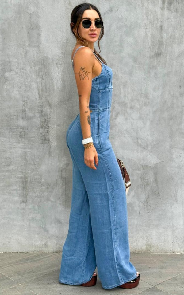 Denim Jumpsuit de Mujer Alondra