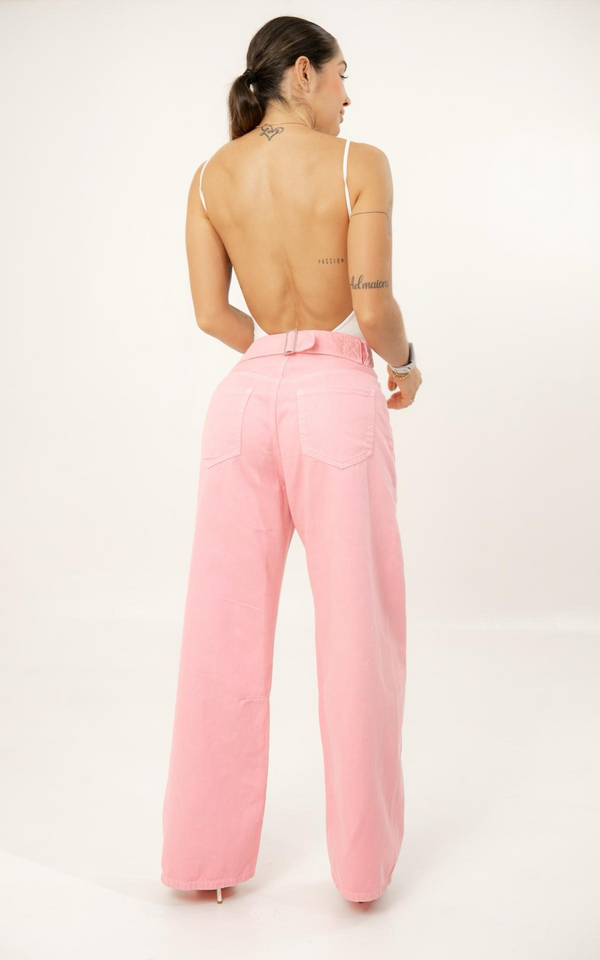 Jean Flare Blow Tiro medio