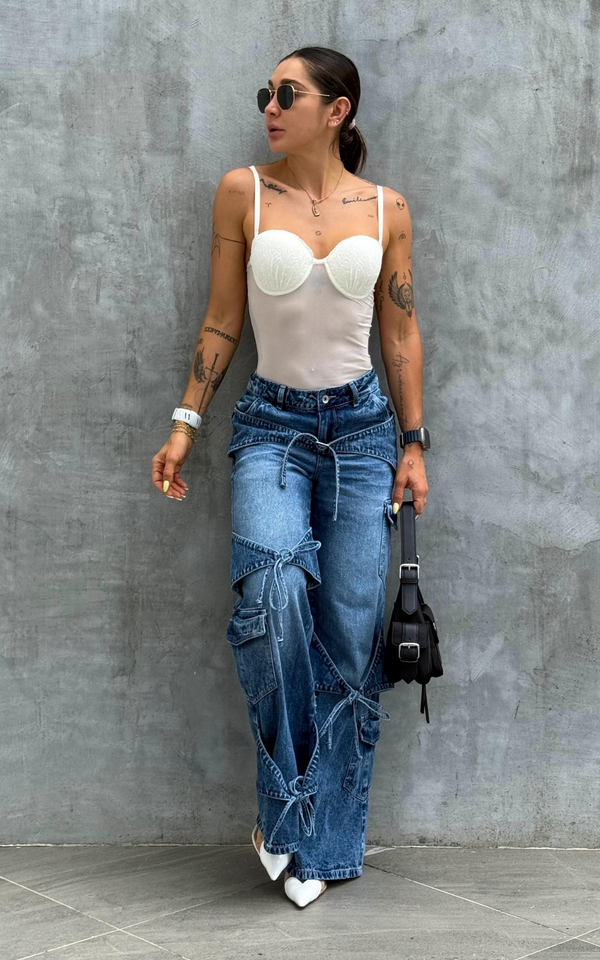 Jean Cargo Urban Tiro medio
