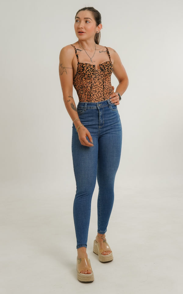 Jean Skinny Zigor Tiro Alto